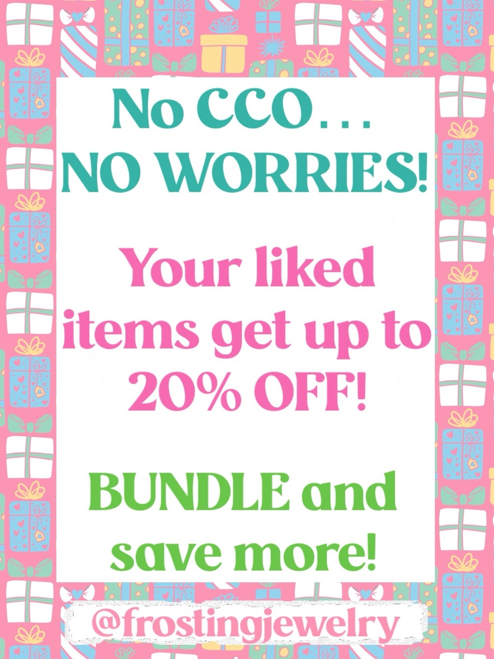 Liked items get a discount!